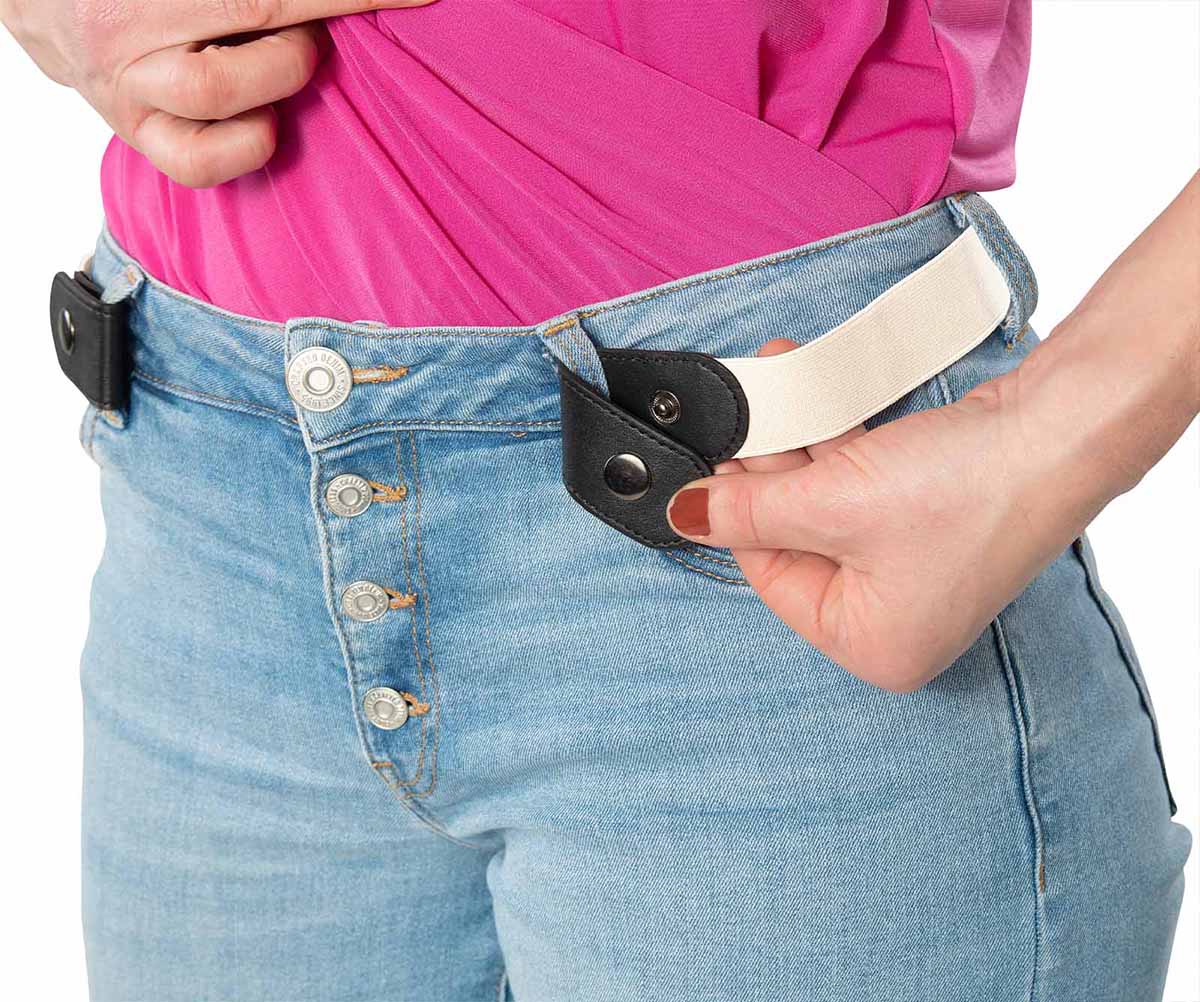 elastische riem zonder gesp