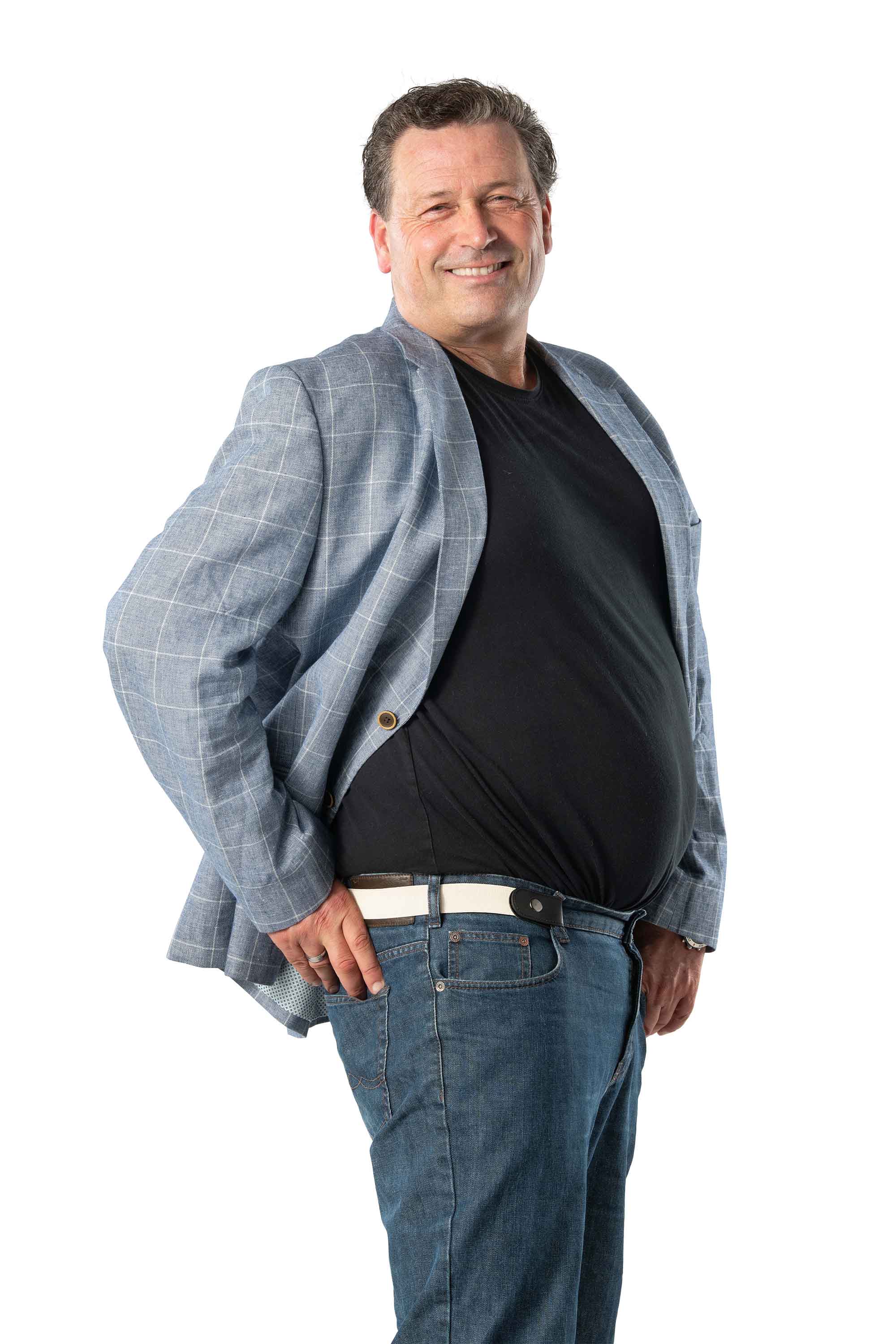 HappyStrappy.® Originele elastische riem zonder gesp