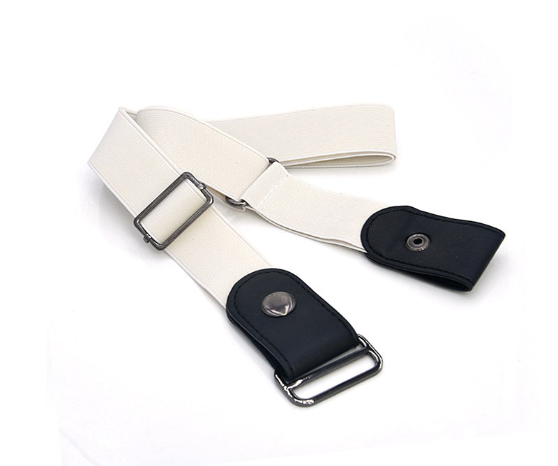 happystrappy elastische riem wit