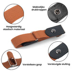 HappyStrappy.® brauner elastischer Gürtel