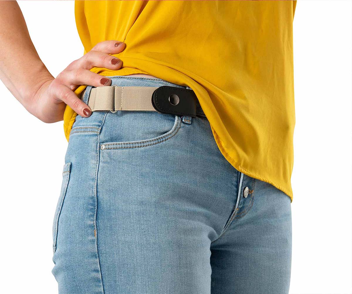 HappyStrappy.® Originele elastische riem zonder gesp