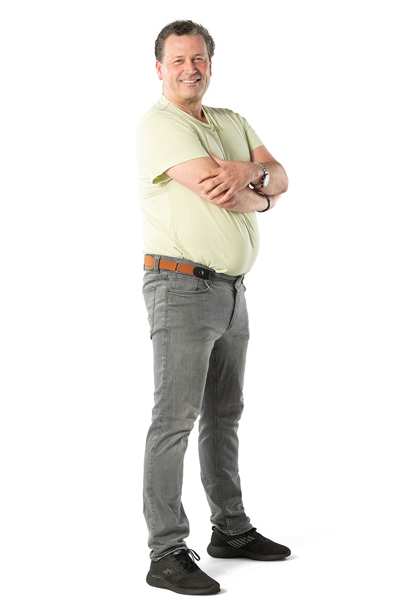 HappyStrappy.® Originele elastische riem zonder gesp