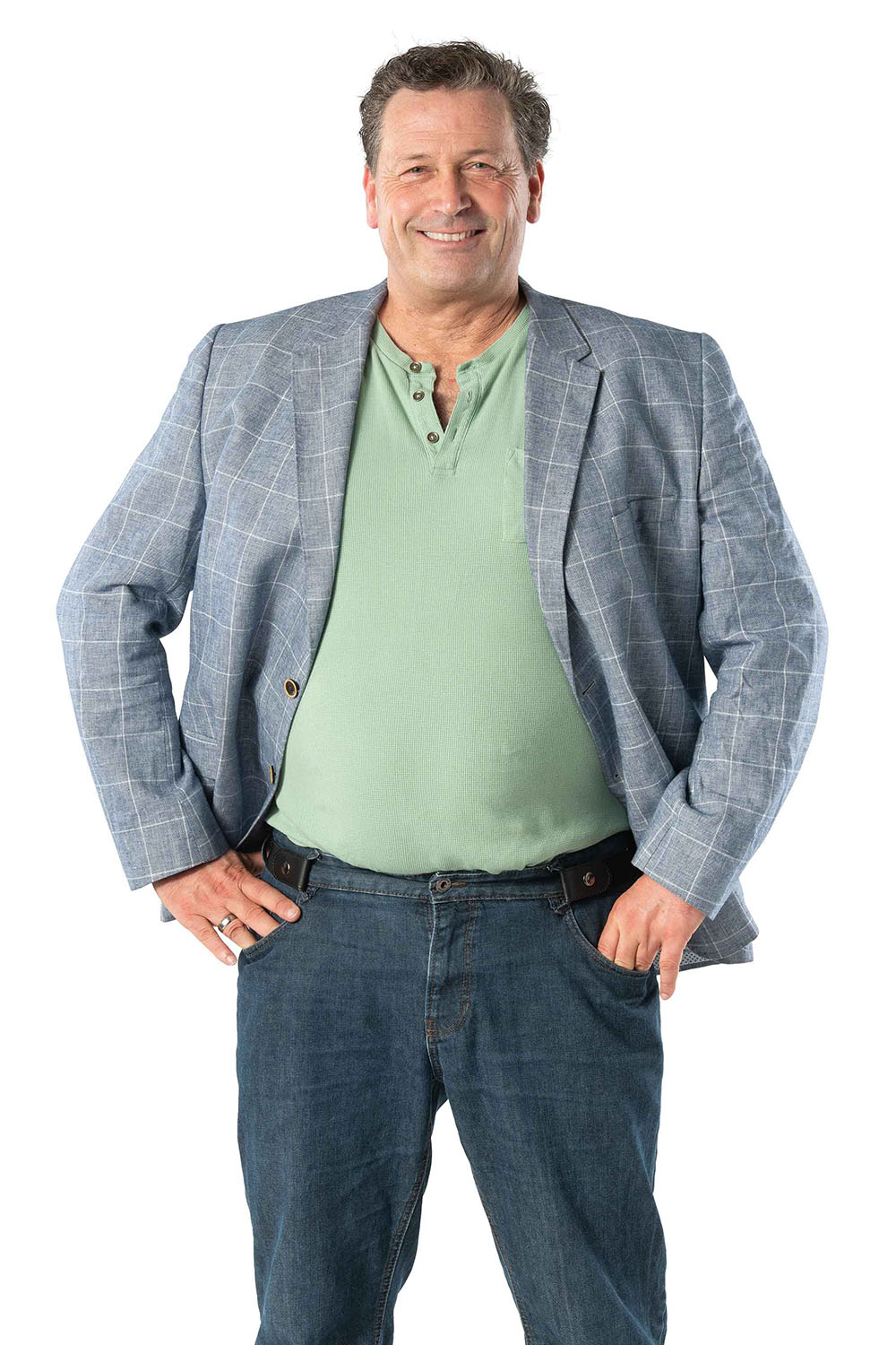 HappyStrappy.® Originele elastische riem zonder gesp