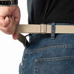 Beiger elastischer Gürtel von HappyStrappy.®