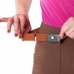 HappyStrappy.® brauner elastischer Gürtel