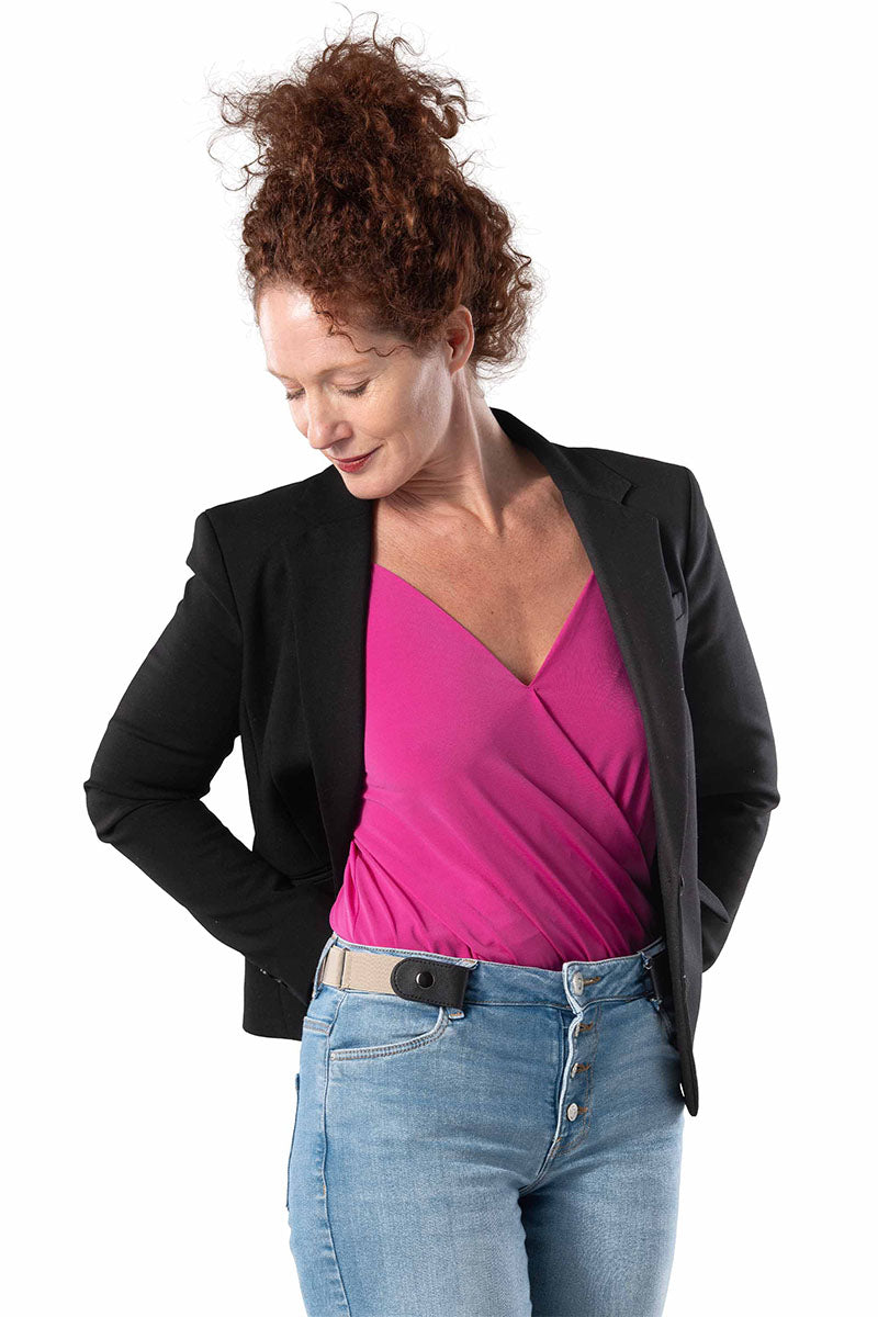 HappyStrappy.® Originele elastische riem zonder gesp