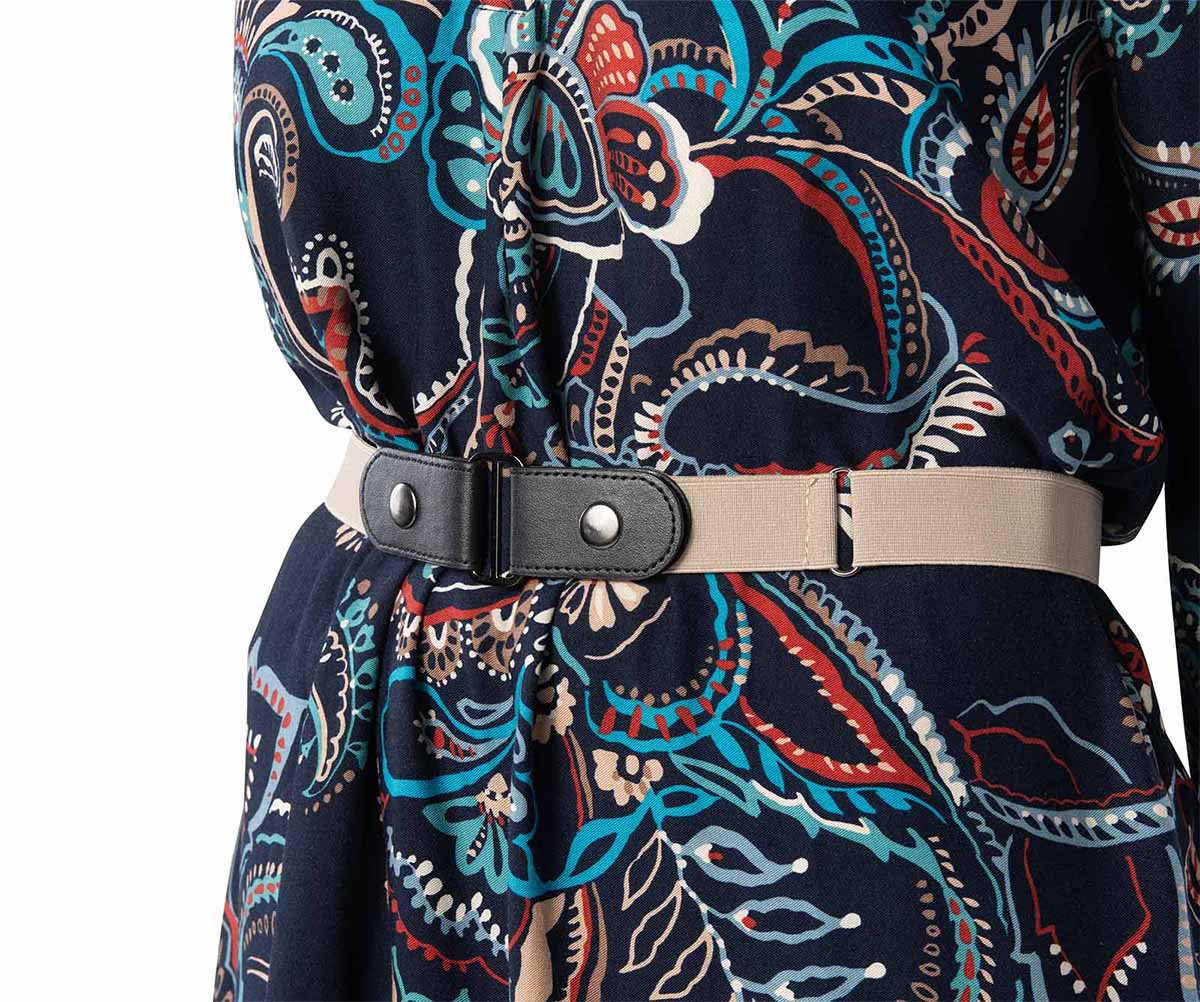 HappyStrappy.® beige elastische riem