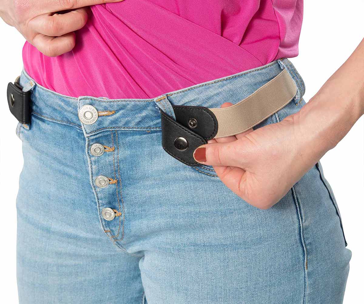 HappyStrappy.® Originele elastische riem zonder gesp