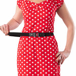 HappyStrappy.® zwarte elastische riem